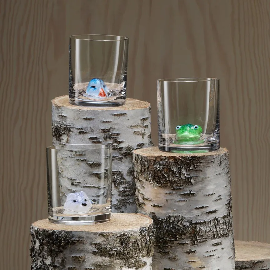 New Friends glas 46 cl, Kikker Kosta Boda