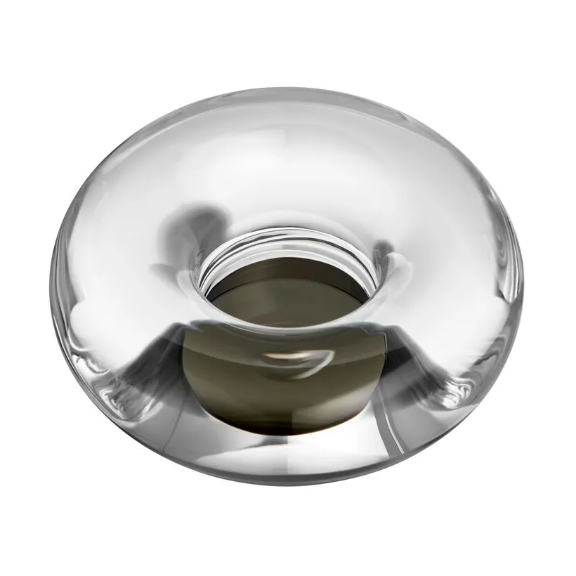 Orion kaarsenhouder Ø11x6,3 cm, Grijs Kosta Boda