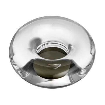 Orion kaarsenhouder Ø11x6,3 cm - Grijs - Kosta Boda