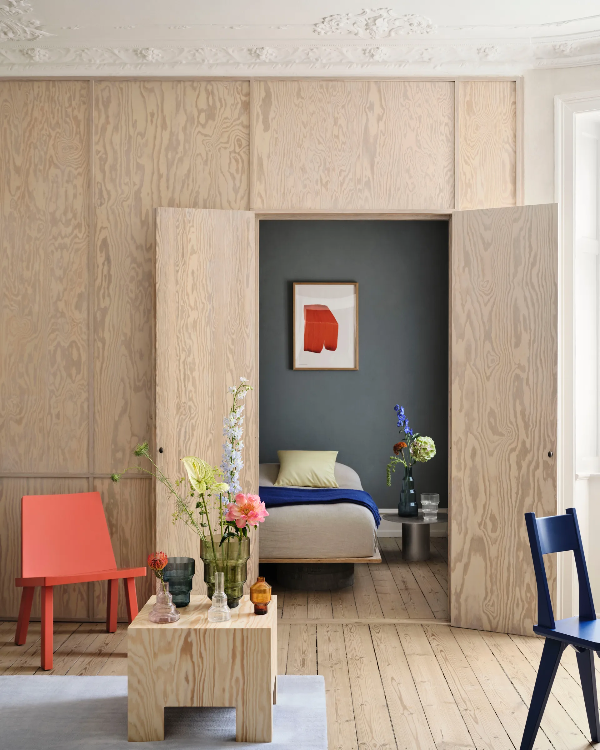 Pavilion vaas 259 mm, Groen Kosta Boda