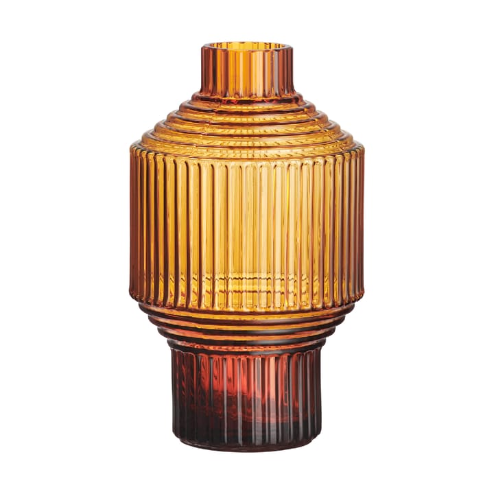 Pavilion vaas donker 134 mm - Amber - Kosta Boda