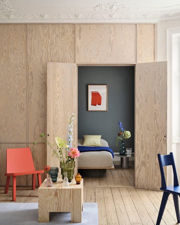 Pavilion vaas donker 134 mm, Amber Kosta Boda