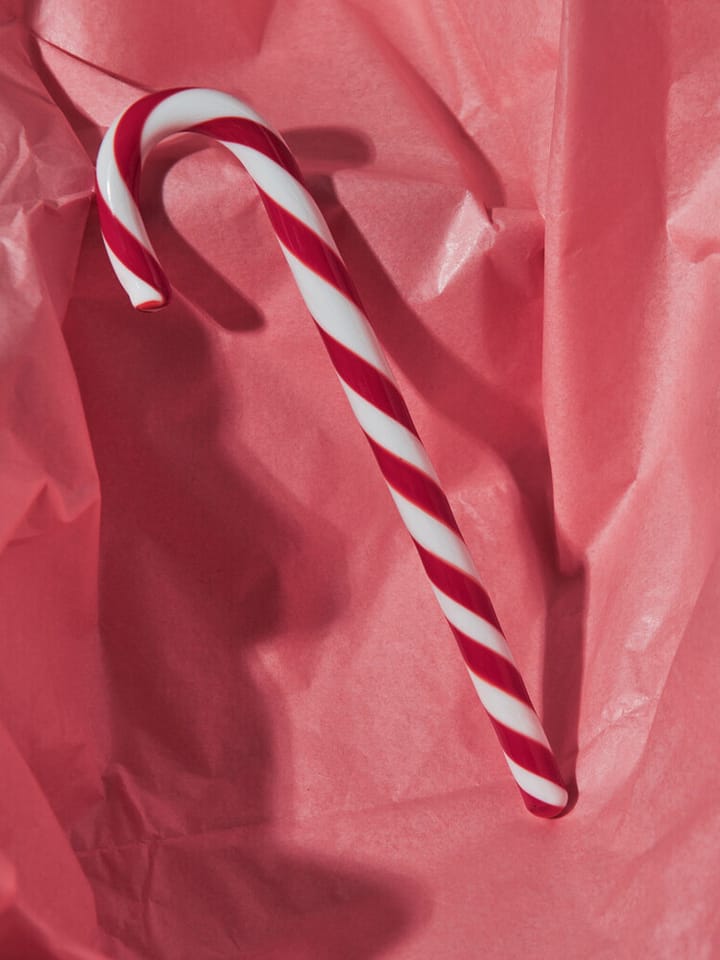 Polka 170 mm, Wit-rood Kosta Boda