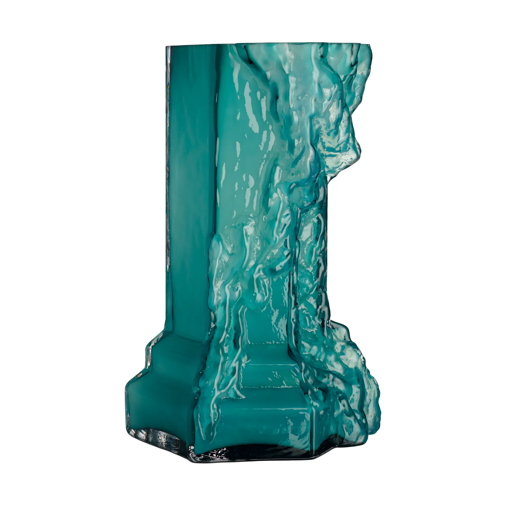 Rocky Baroque vaas 35 cm, Chrysocolla Kosta Boda