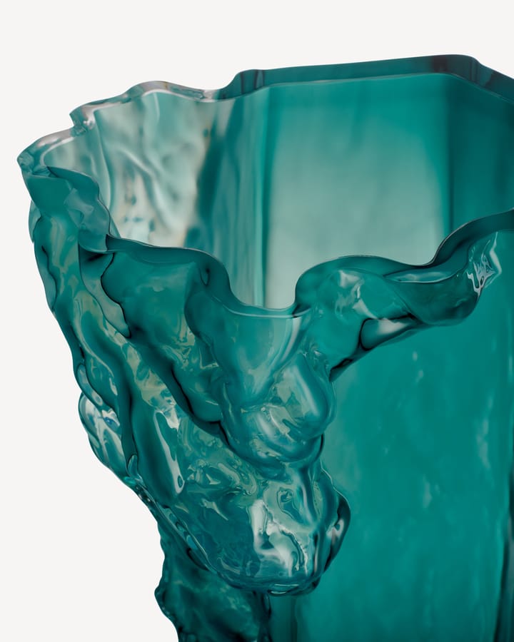 Rocky Baroque vaas 35 cm, Chrysocolla Kosta Boda