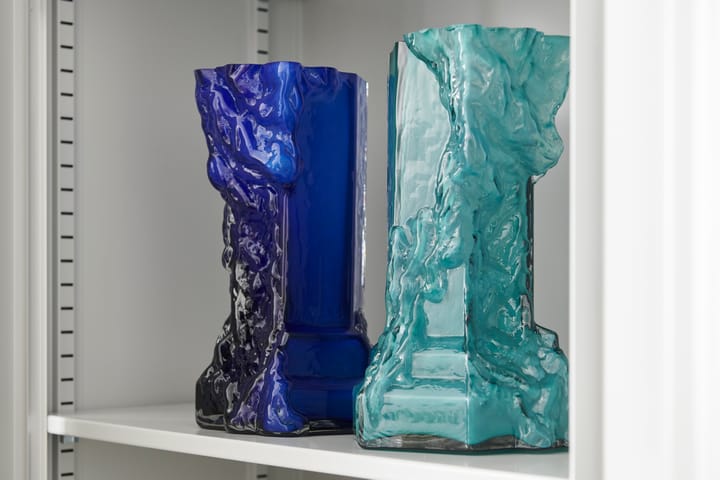 Rocky Baroque vaas 35 cm, Deep blue Kosta Boda