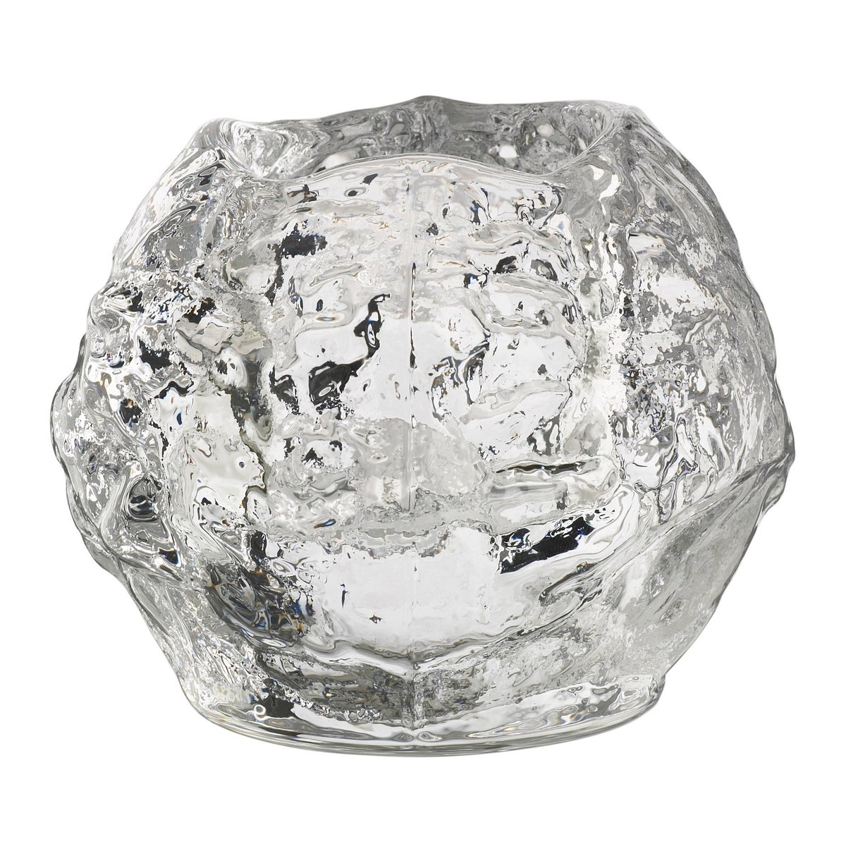 Kosta Boda Snowball theelicht houder medium