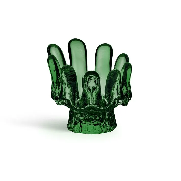 Solros lantaarn 9,2 cm, Smaragdgroen Kosta Boda