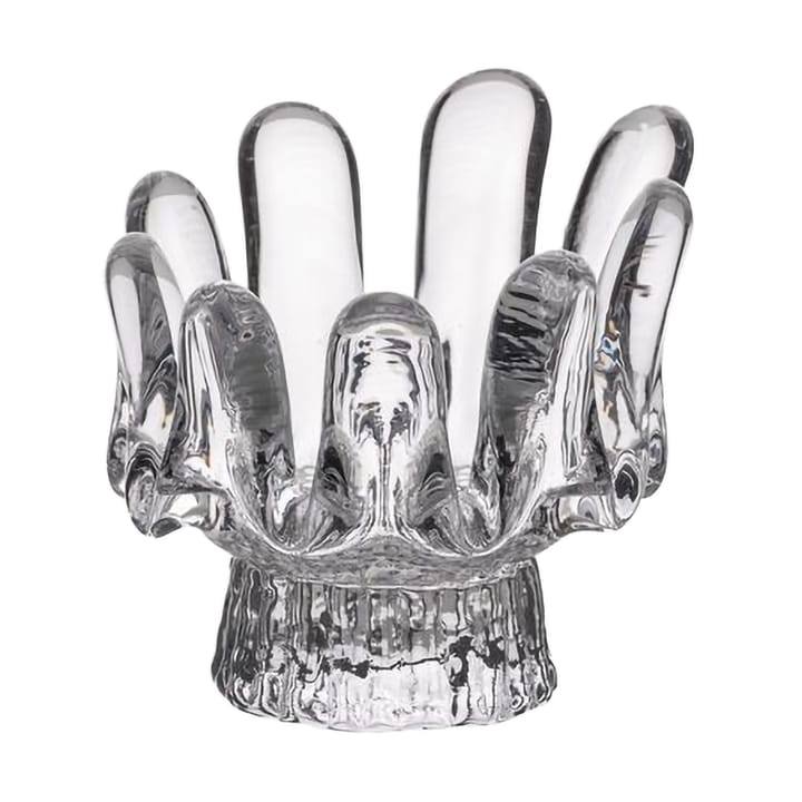 Solros waxinelichthouder 9,2 cm  - Helder
 - Kosta Boda