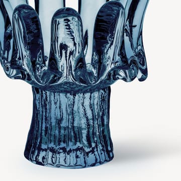 Solros waxinelichthouder circulair glas 11,5 cm - Blauw
 - Kosta Boda
