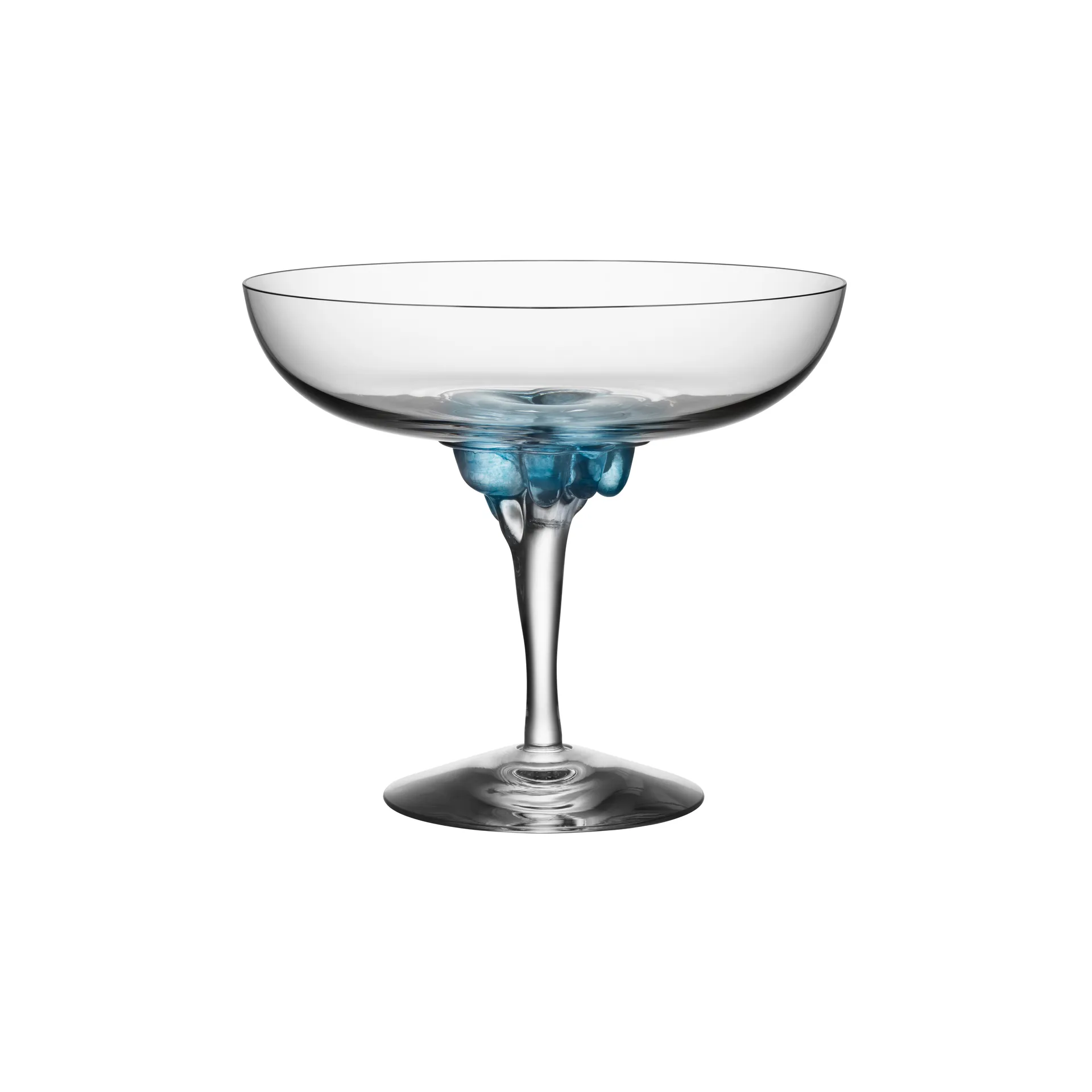 Sugar Dandy coupeglas 32 cl, Blauw Kosta Boda