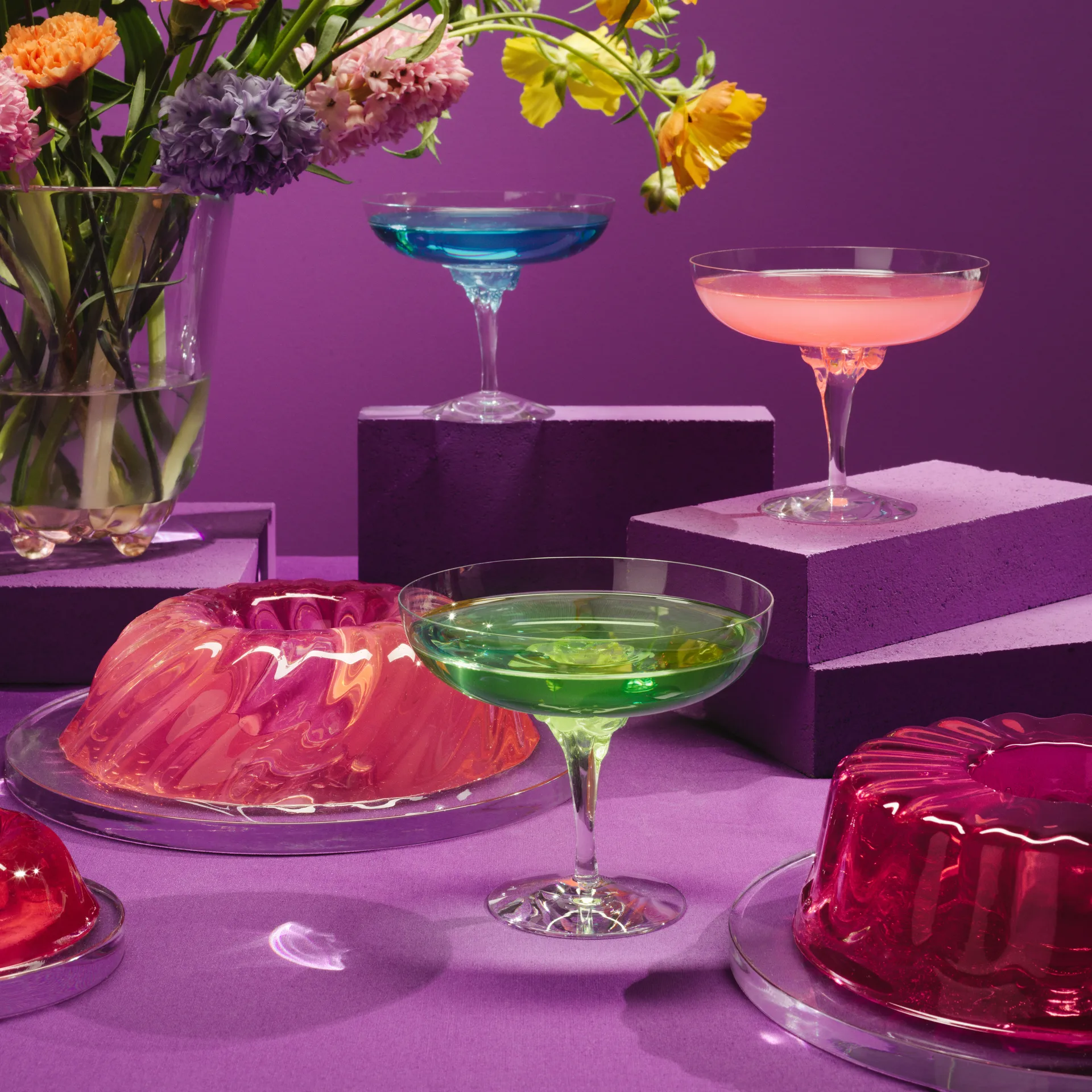 Sugar Dandy coupeglas 32 cl, Groen Kosta Boda