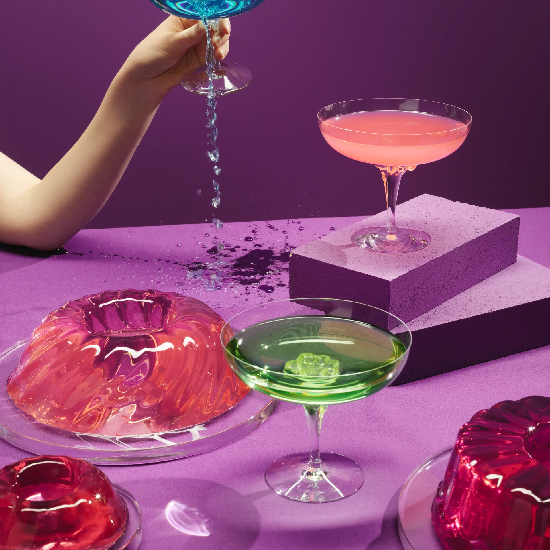 Sugar Dandy coupeglas 32 cl, Groen Kosta Boda