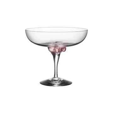 Sugar Dandy coupeglas 32 cl - Roze - Kosta Boda