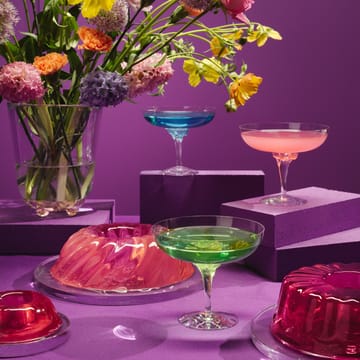 Sugar Dandy coupeglas 32 cl - Roze - Kosta Boda