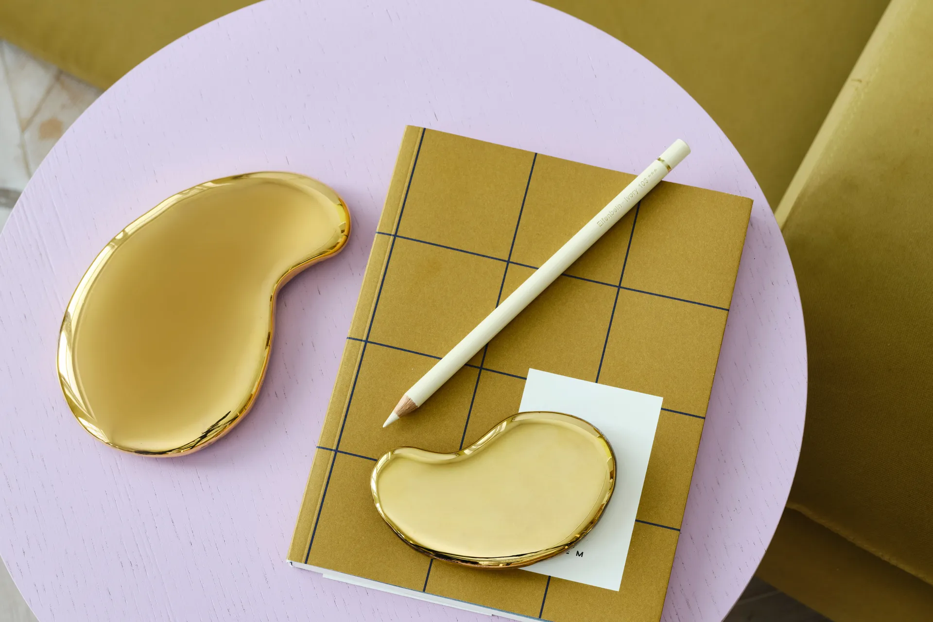 Tears of joy decoratie 146 mm, Golden tears Kosta Boda