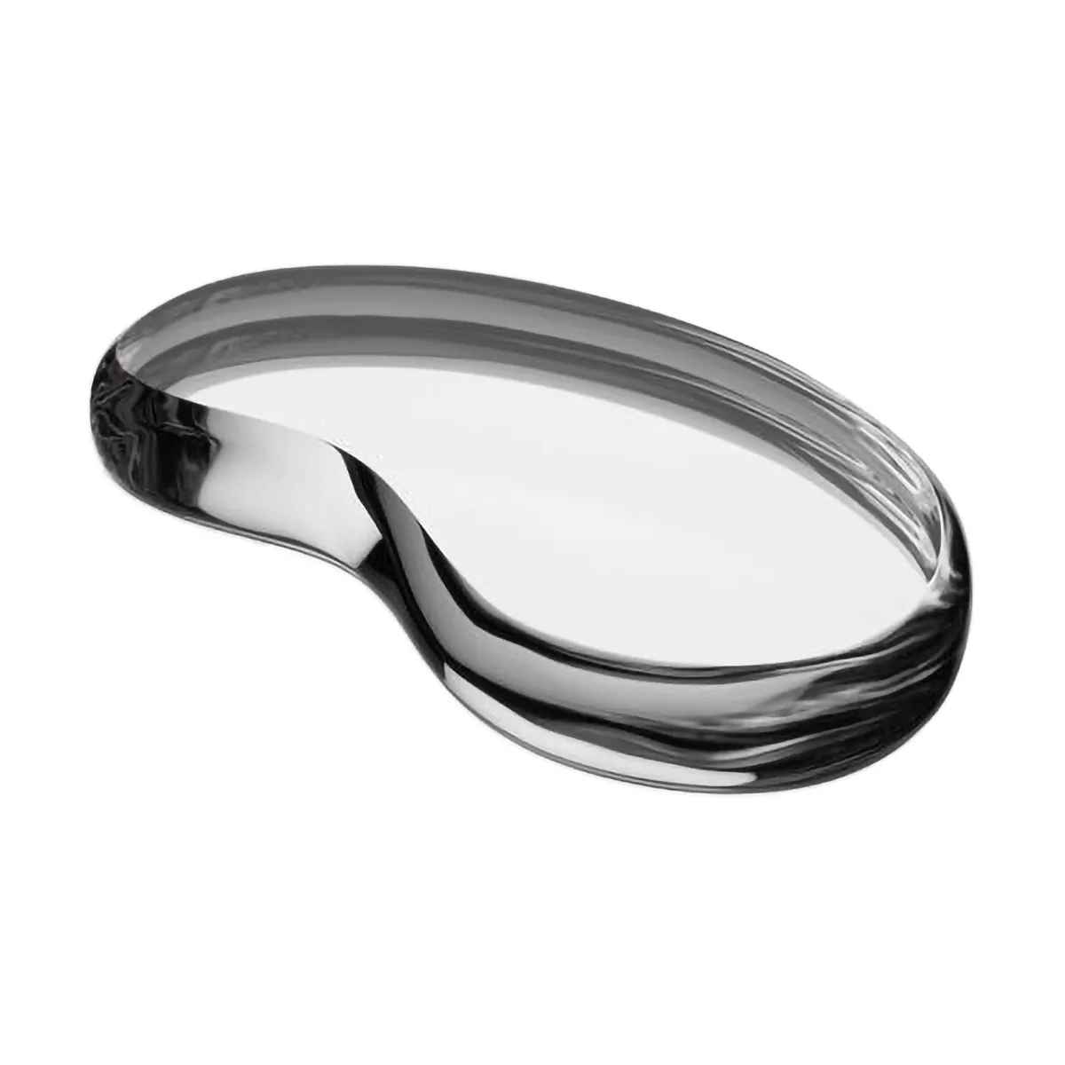 Tears of joy decoratieobject 2 delen, Zilverkleurig Kosta Boda