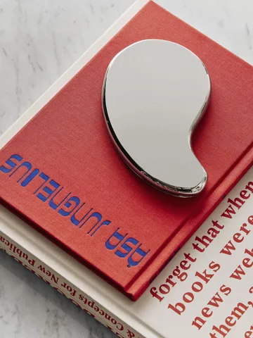 Tears of joy decoratieobject 2 delen - Zilverkleurig - Kosta Boda