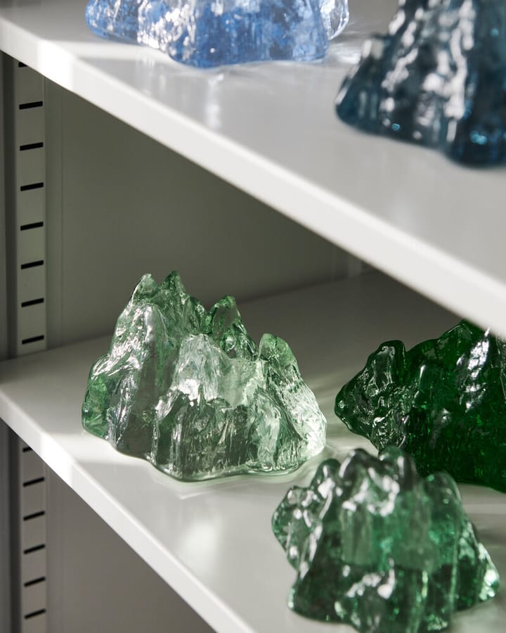 The Rock waxinelichtjeshouder 91 mm, Circulair glas Kosta Boda