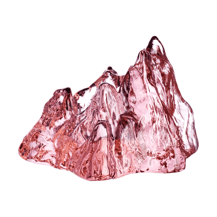 The Rock waxinelichtjeshouder 91 mm - Roze - Kosta Boda