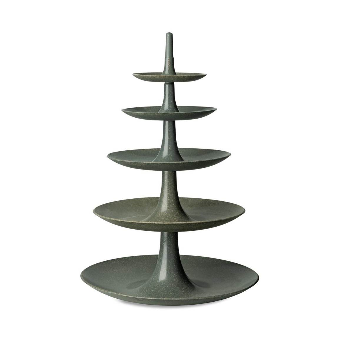 Koziol Babell koekjeschotel-etagère big Nature ash grey