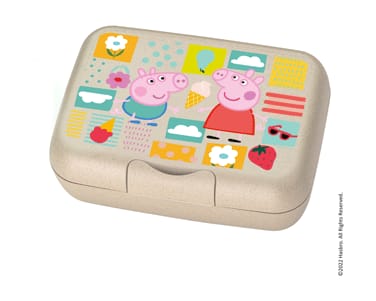 Candy Peppa Big broodtrommel L - Beige - Koziol