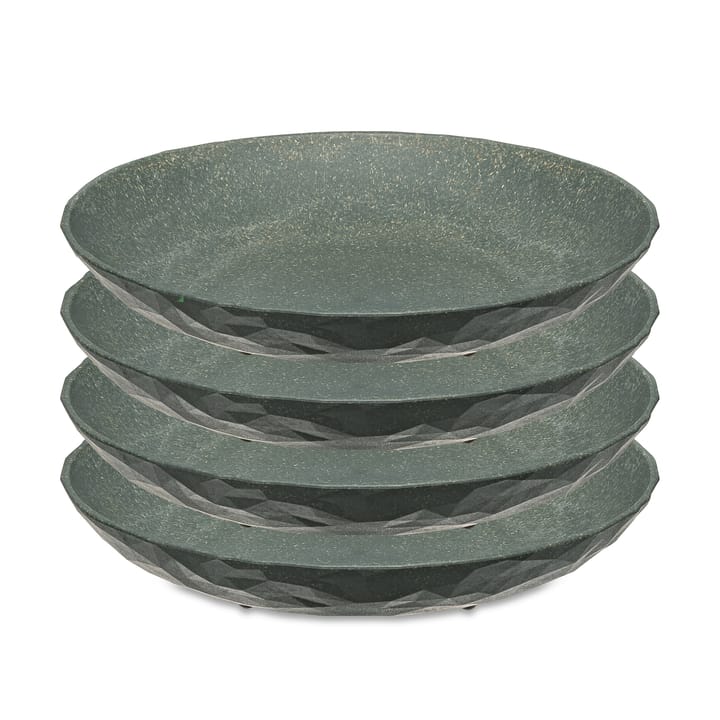 Club diep bord Ø22 cm 4-pack - Nature ash grey - Koziol