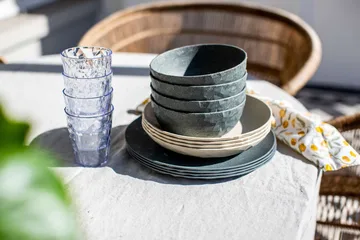 Club Göteborg servies 16-delig biocirk thermoplast - Multi - Koziol