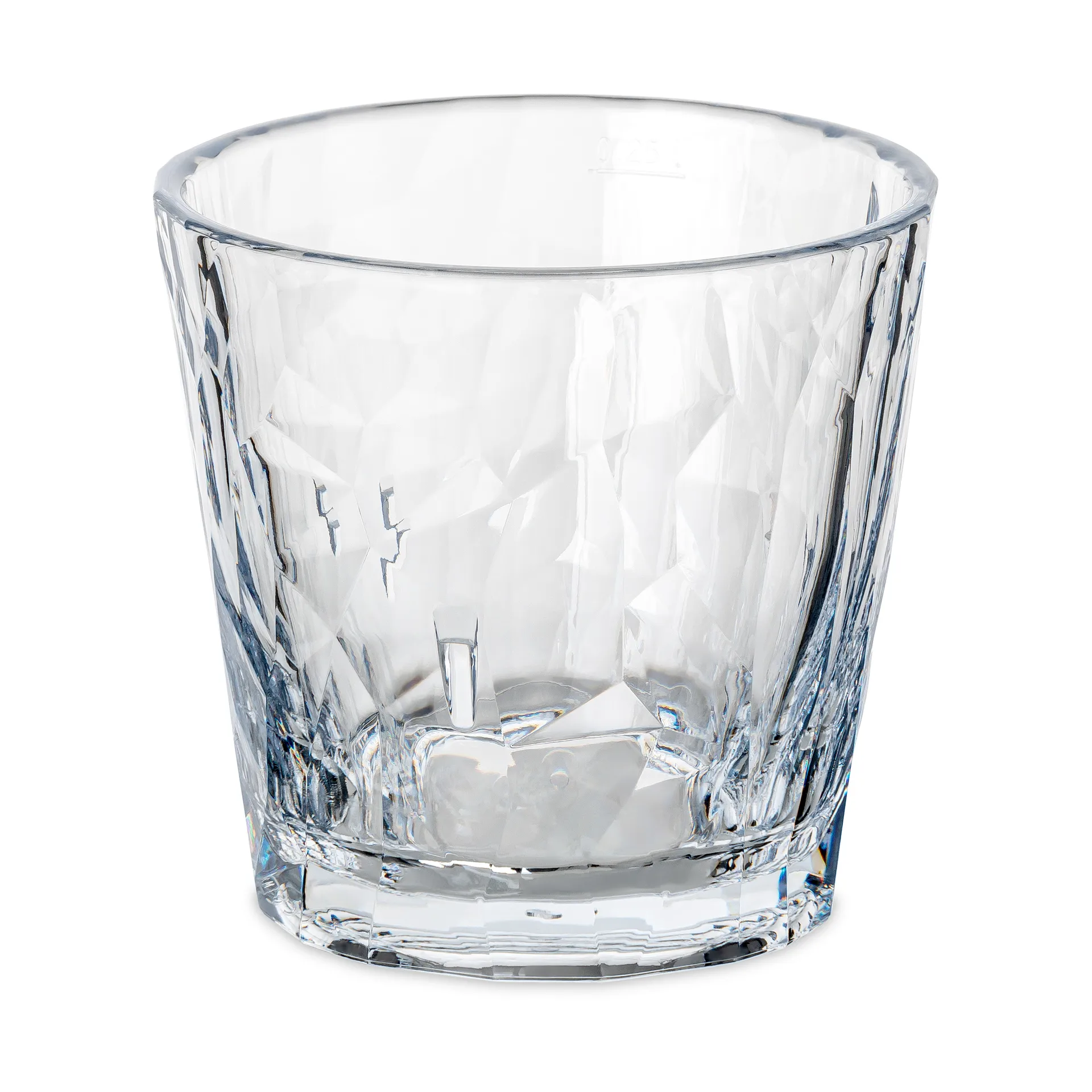Club No. 22 tumblerglas plastic 25 cl 2-pack, Kristalhelder Koziol