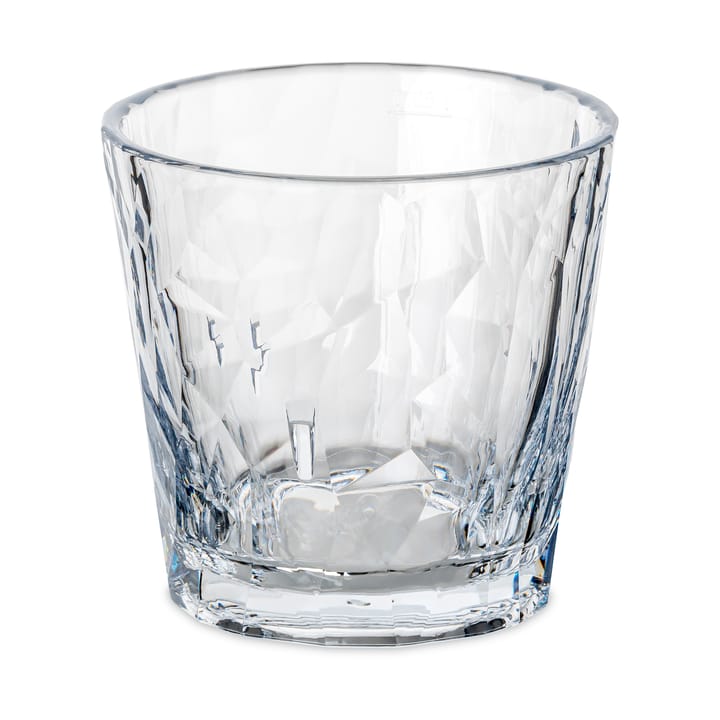 Club No. 22 tumblerglas plastic 25 cl 2-pack - Kristalhelder - Koziol
