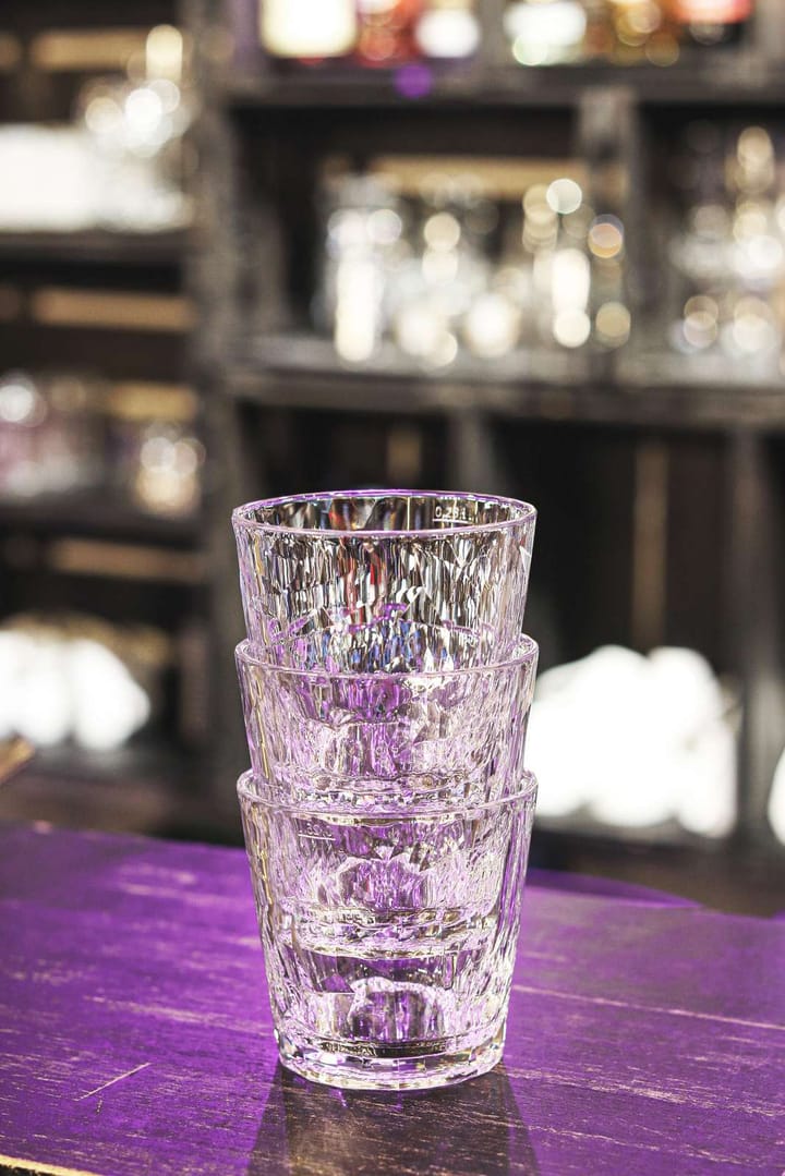 Club No. 22 tumblerglas plastic 25 cl 2-pack, Kristalhelder Koziol