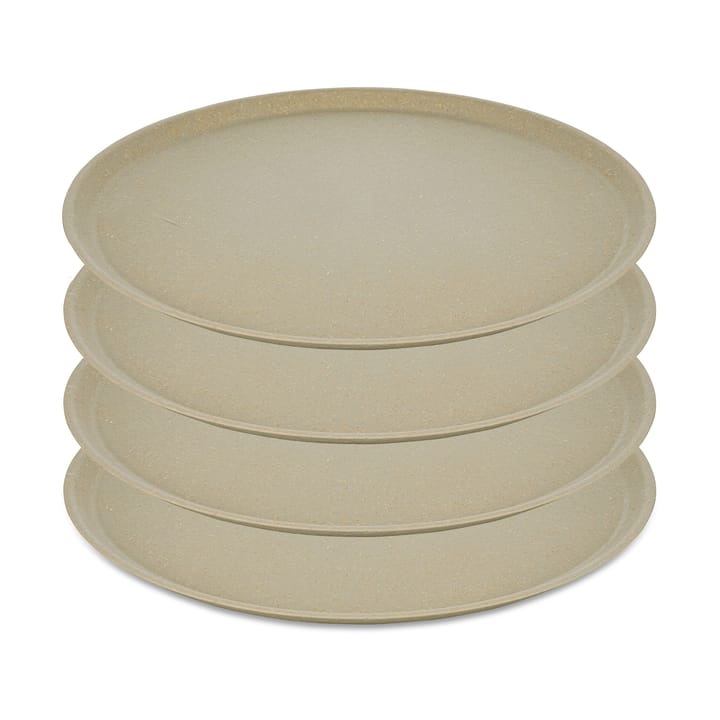 Connect bord Ø25,5 cm 4-pack - Nature desert sand - Koziol
