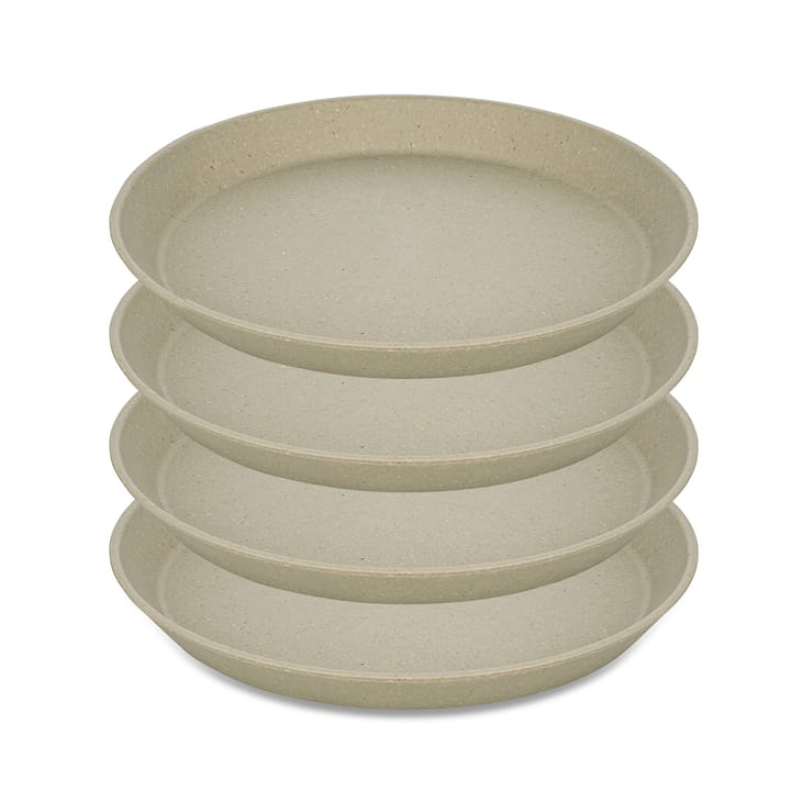 Connect bordje Ø20,5 cm 4-pack - Nature desert sand - Koziol