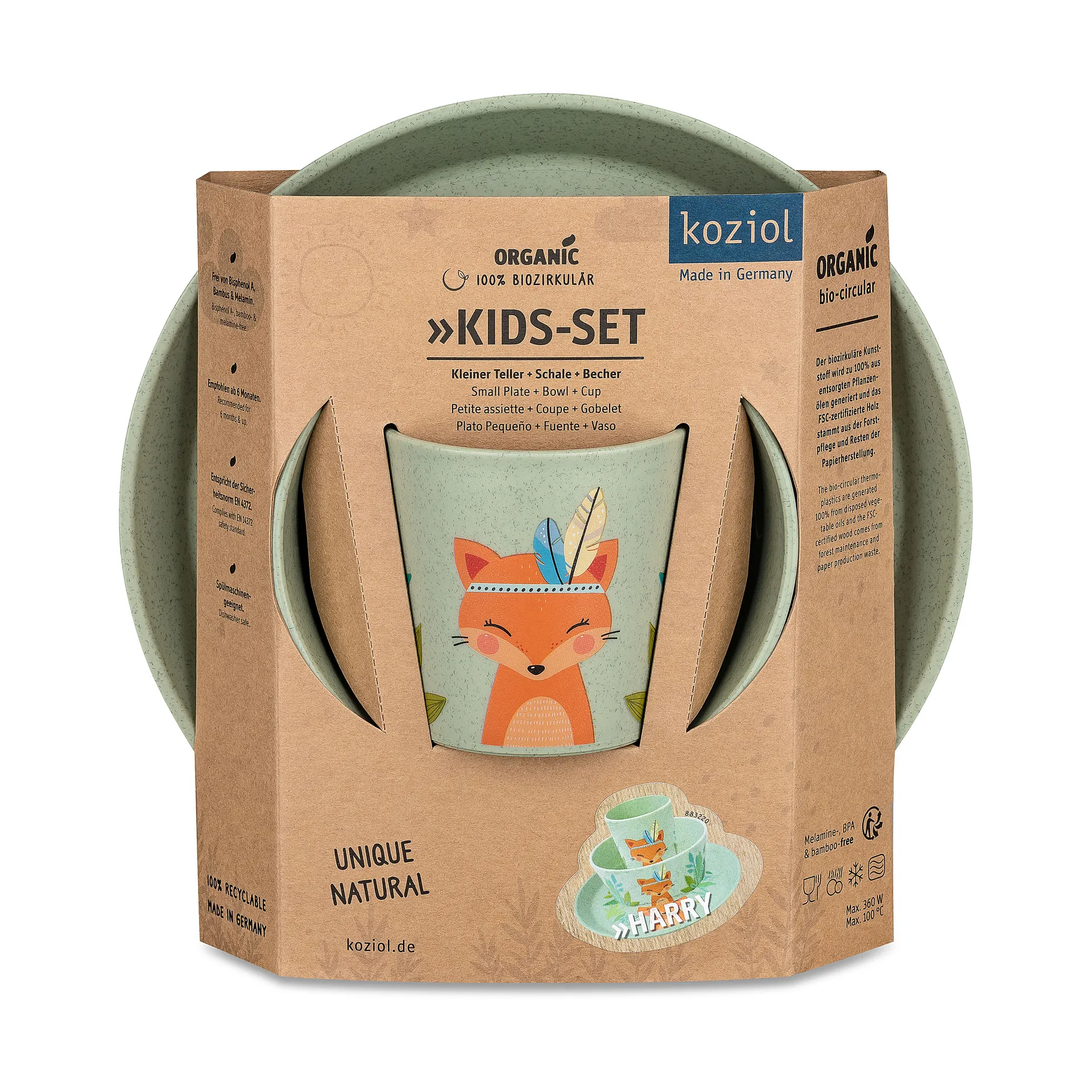 Connect kinderservies 3-delig, Harry Koziol