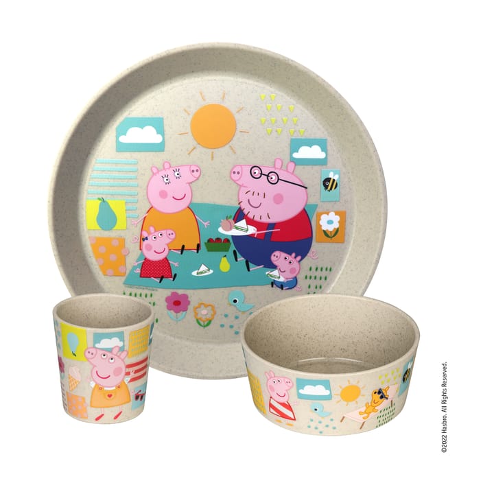 Connect kinderservies 3-delig - Peppa Big - Koziol