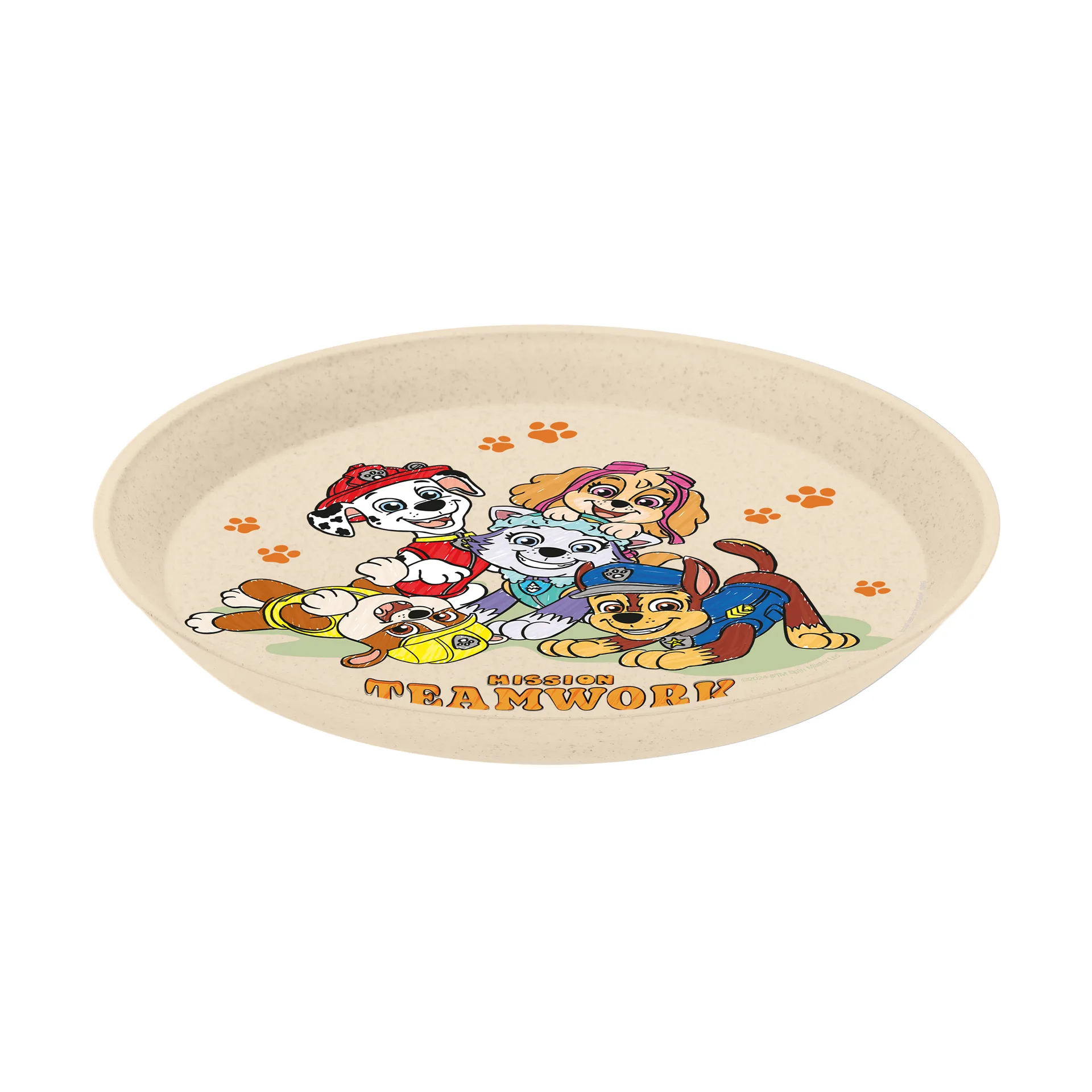 Connect Paw Patrol kinderservies 3-delig, Beige Koziol