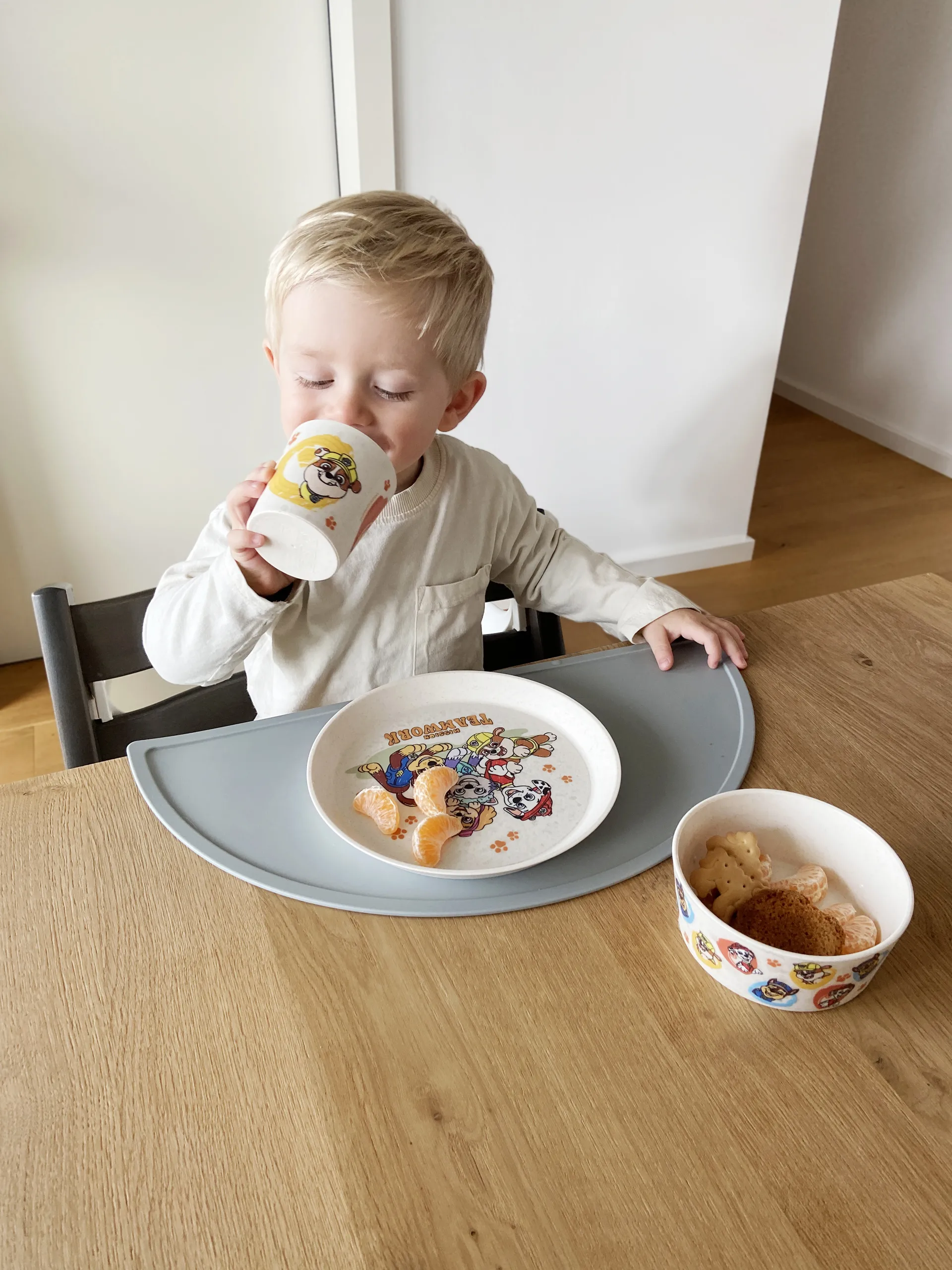 Connect Paw Patrol kinderservies 3-delig, Beige Koziol