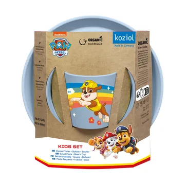 Connect Paw Patrol kinderservies 3-delig - Blauw - Koziol