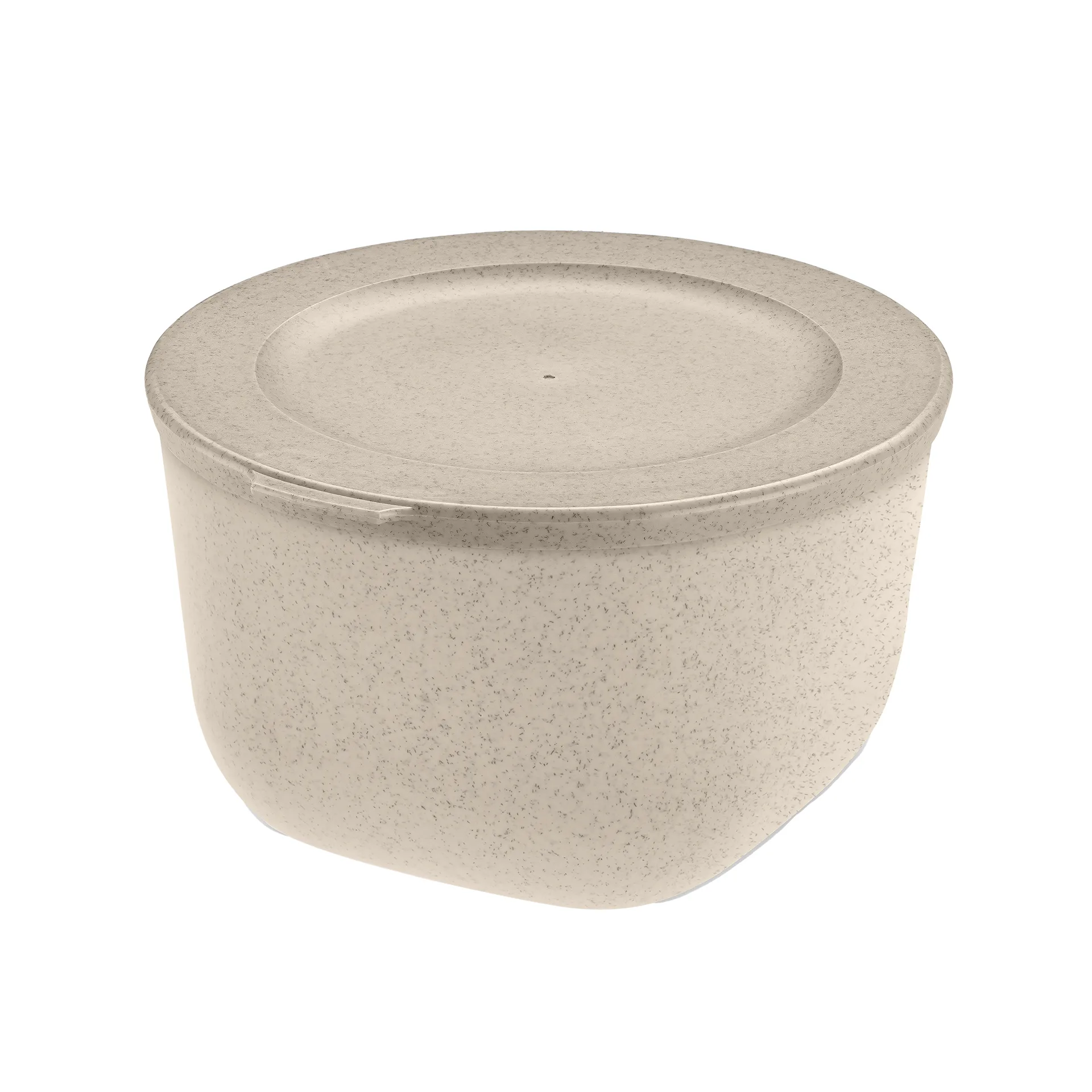 Connect schaal met deksel 1 L biocirculaire thermoplast, Nature desert sand Koziol