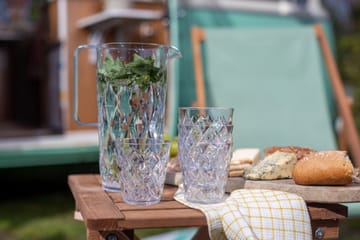Crystal karaf incl. 4 glazen - Kristalhelder - Koziol