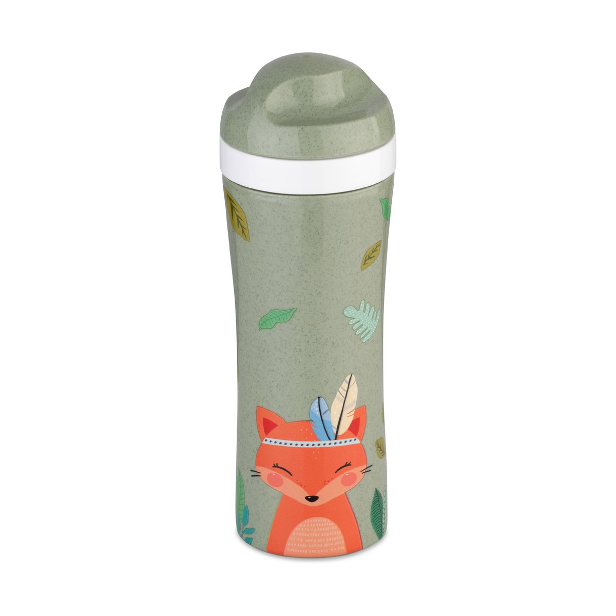 Koziol Oase fles 42,5 cl Harry | Scandinavisch Interieur | Waterflessen | Groen