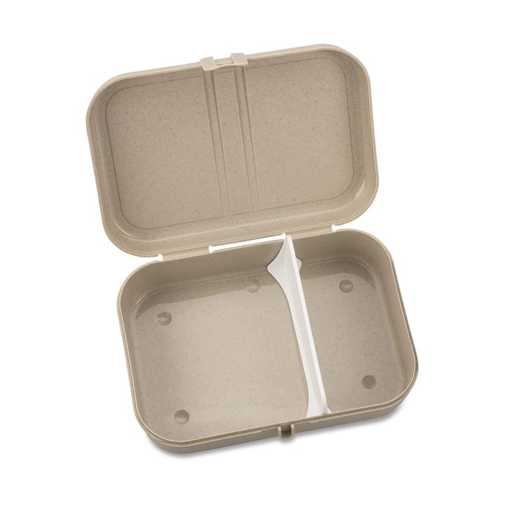 Pascal broodtrommel met verdeler L, Beige Koziol