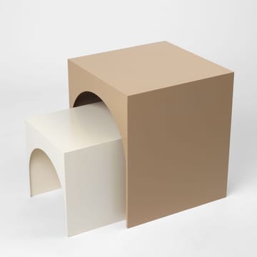 Arch bijzettafel - beige, small - Kristina Dam Studio