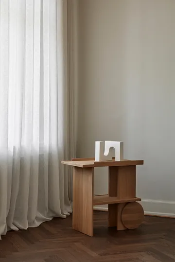 Axis bijzettafel 42x80 cm - Warm gelakt eik - Kristina Dam Studio