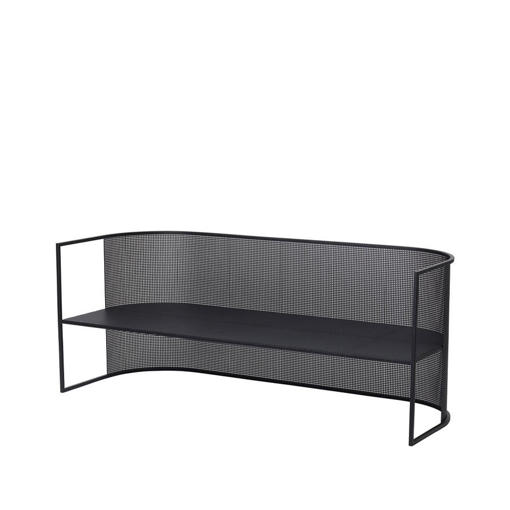Kristina Dam Studio Bauhaus bankje black | Scandinavisch Interieur | Banken | Zwart