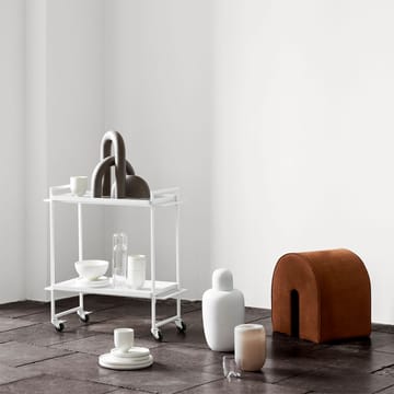 Bauhaus serveertrolley - white - Kristina Dam Studio