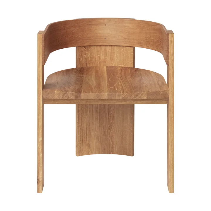 Collector stoel - Warm gelakt eik-walnoot - Kristina Dam Studio