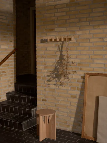 Column kapstok 49 cm - Lichtgeolied eik - Kristina Dam Studio