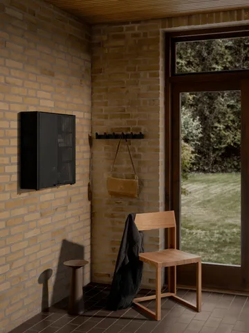 Column kapstok 49 cm - Zwartgelakt eik - Kristina Dam Studio