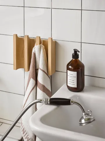 Column kapstok - Warm geolied eik - Kristina Dam Studio